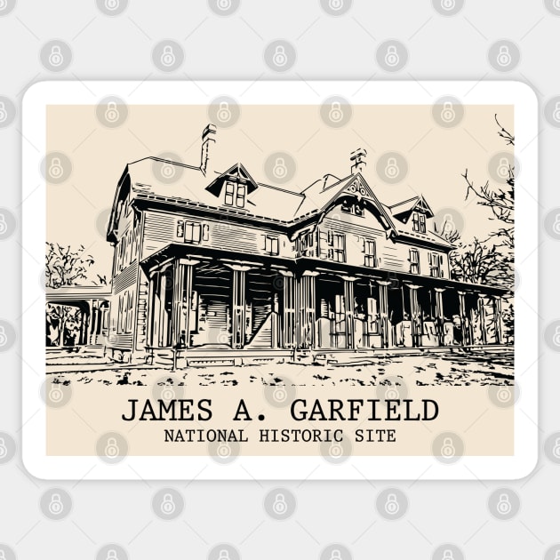 James A. Garfield National Historic Site Sticker by Lakeric